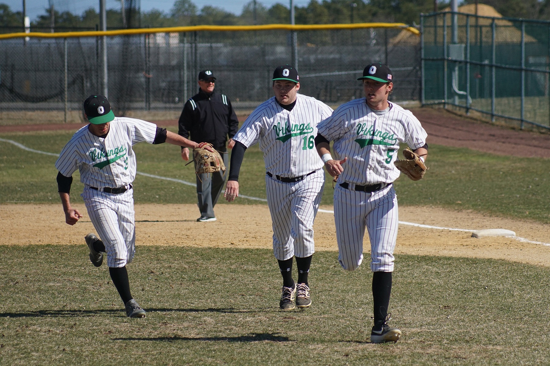 Vikings Baseball Overpowers CCBC Dundalk in Doubleheader Sweep