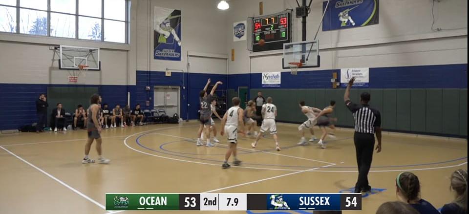 Defense Prevails as OCC Tops Sussex in Overtime, 60-57