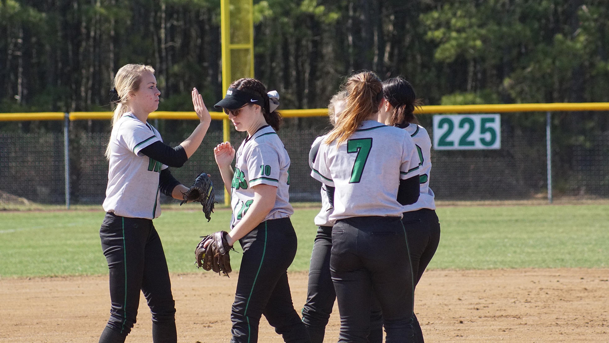 Vikings Softball Sweeps Doubleheader Against Montgomery CCC