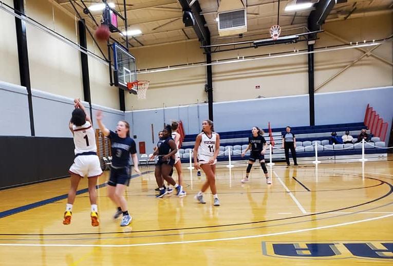 Viggiano Double-Doubles in OCC Women's Basketball Loss to Camden CC, 63-37