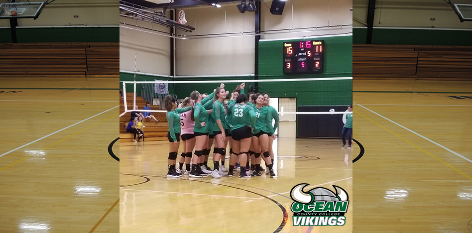 OCC Vikings Volleyball Pushes Past Union CC in 5 Sets
